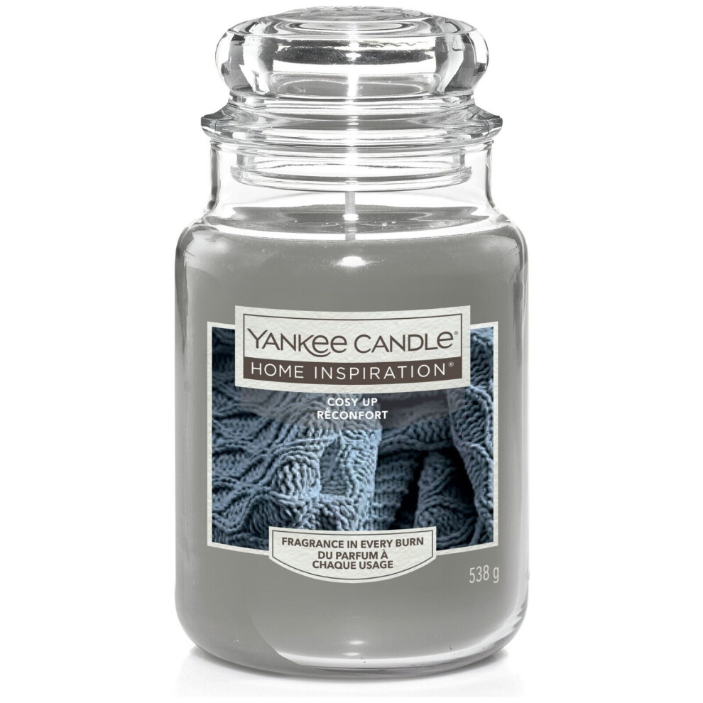 (Cosy Up) Yankee Candle Home Inspiration Candle Large Jar