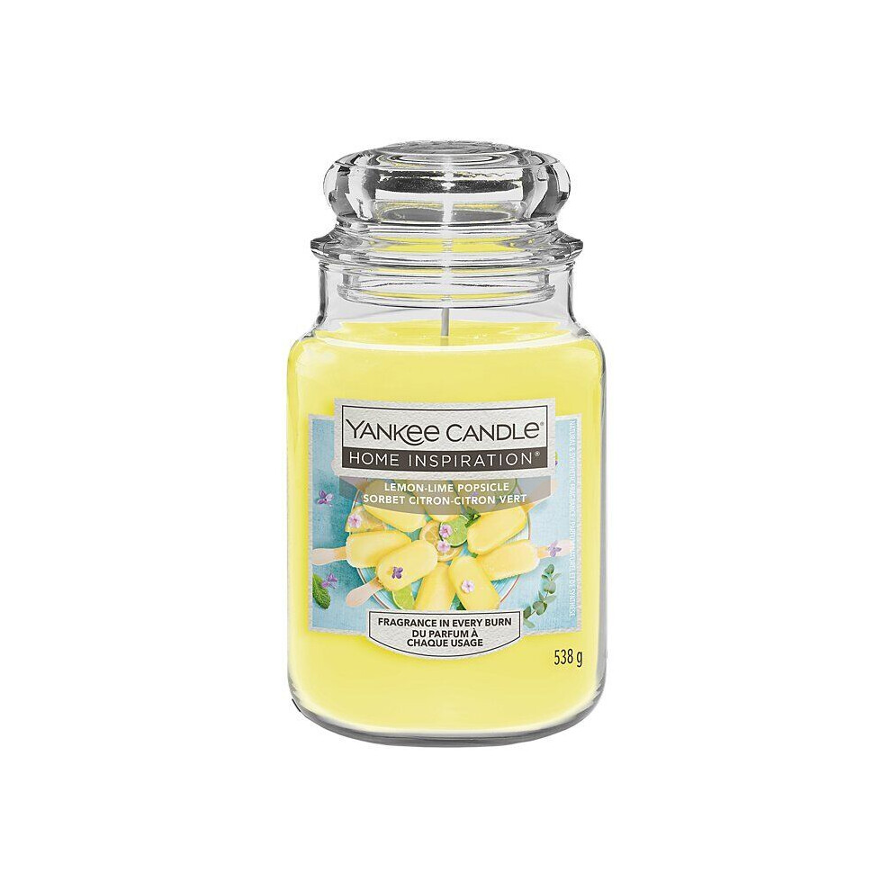 (Lemon Lime) Yankee Candle Home Inspiration Candle Large Jar