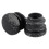 60pcs Black Plastic Blanking End Cap Round Tube Insert Pipe Bung 16mm 5