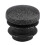 60pcs Black Plastic Blanking End Cap Round Tube Insert Pipe Bung 16mm 4