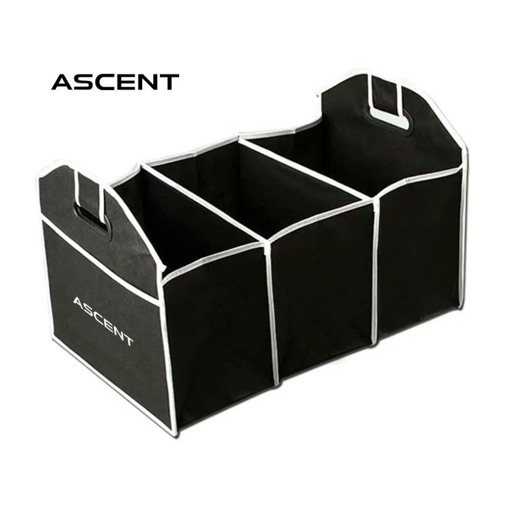 (For Ascent) Car Trunk Storage Box Bag Auto Accessories For Subaru Forester XV Outback Legacy WRX Tribeca Levorg BRZ Crosstrek Exiga Ascent