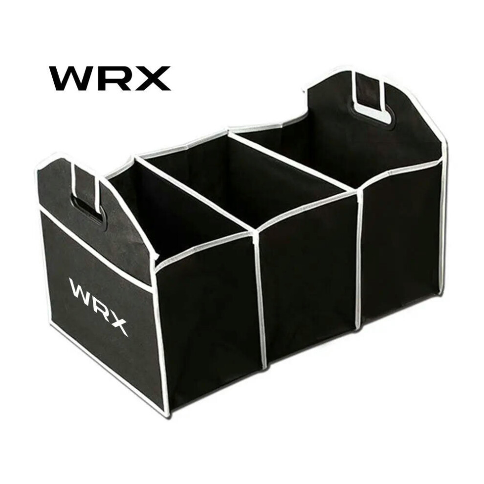 (For WRX) Car Trunk Storage Box Bag Auto Accessories For Subaru Forester XV Outback Legacy WRX Tribeca Levorg BRZ Crosstrek Exiga Ascent