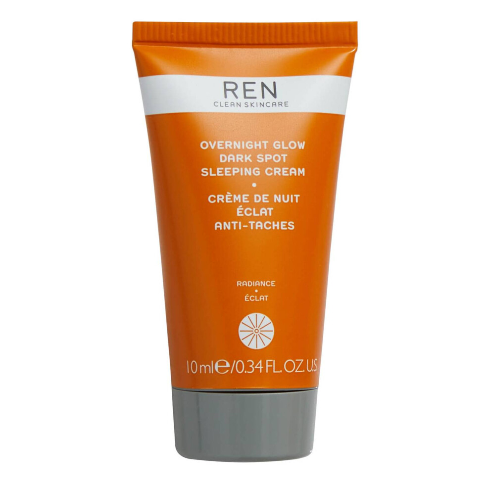Ren Dark/Cream - Overnight Glow Spot Sleeping Mini (10Ml)