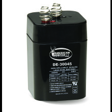 6V 5A Spring Top Rechargable Battery