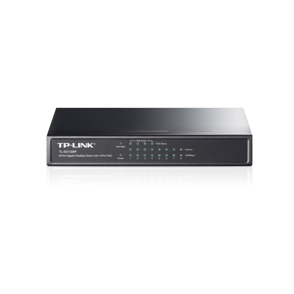 D-Link 8-port Gigabit Desktop Switch with 4-POE