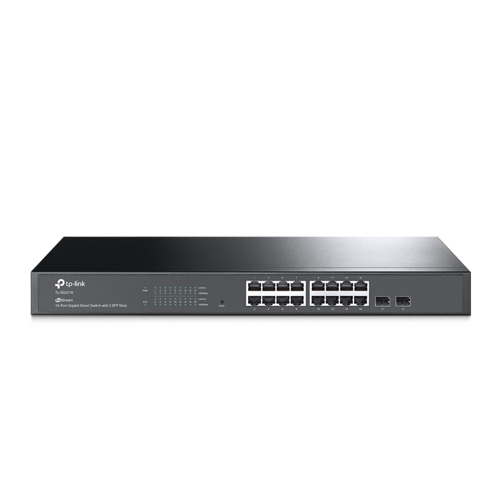 JetStream 16-Port Gigabit Smart Switch