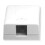 IC107SB1WH - SURFACE BOX 1PT White 1