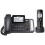 Panasonic 2-Line Corded/Cordless Link2Cell System with 1 Cordless Handset - Sync up to 4 Smartphones, Outlook PC Calls, DECT 1.9GHz 1
