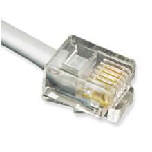 GCLB466025 25' Flat Line Cord 6P4C SV