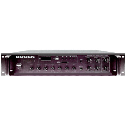 6 Zone Music and Paging System