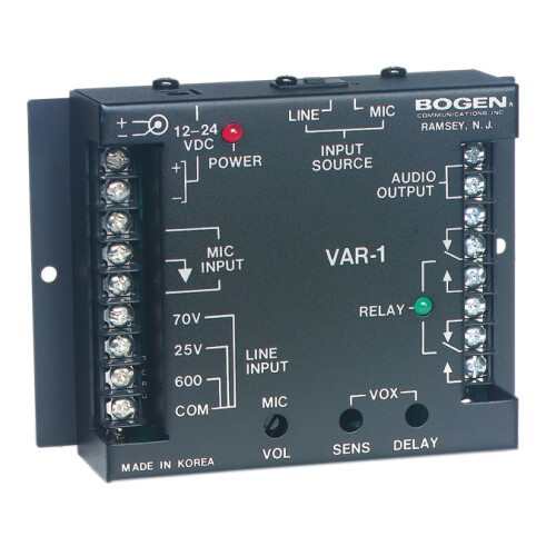 Voice Activated Relay