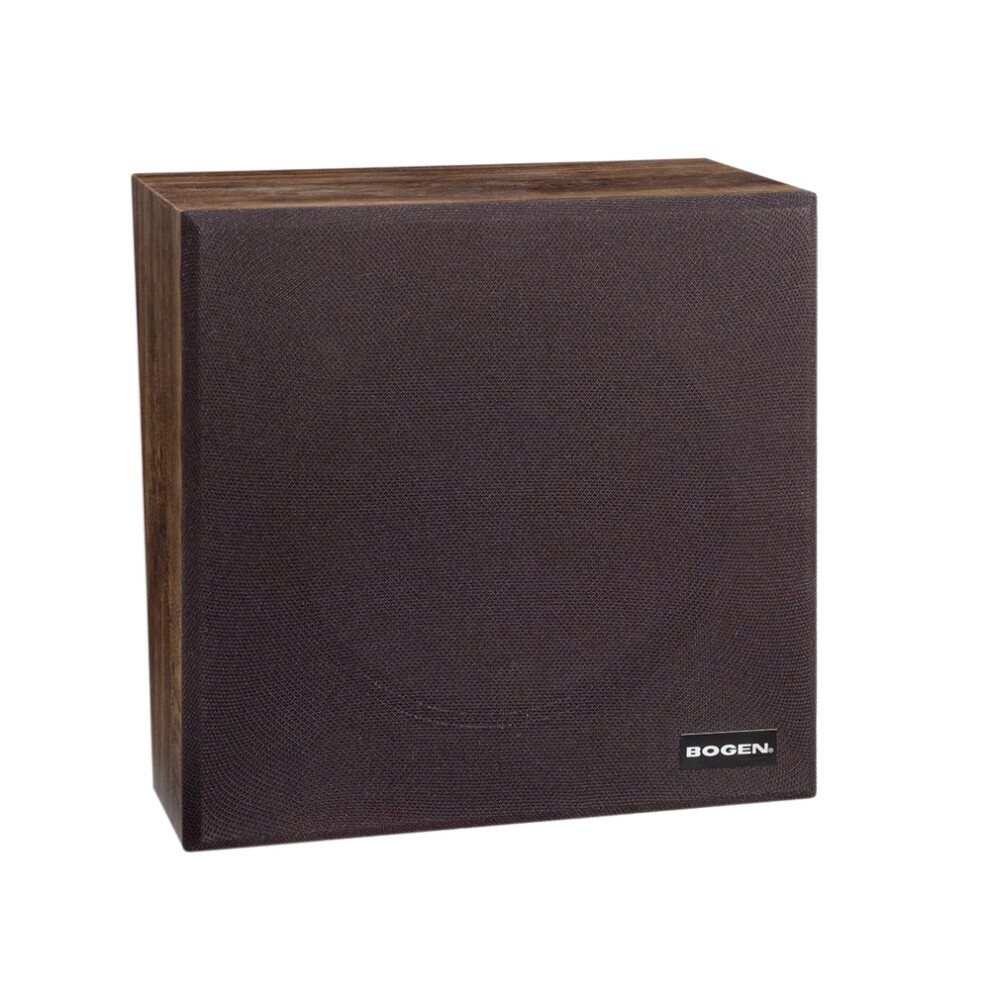 Photos - Speakers Bogen Wall Baffle Speaker Walnut 