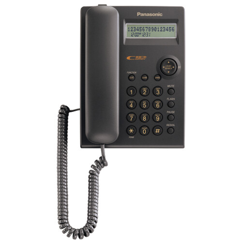 Panasonic Feature Phone w/ Caller ID Black