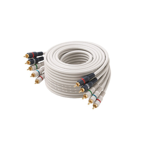3' Ivory Component Video-Audio