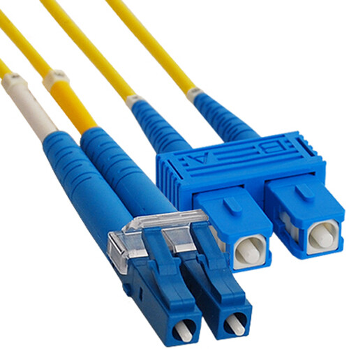 JUMPER, LC-SC, DUPLEX, SM, 3M