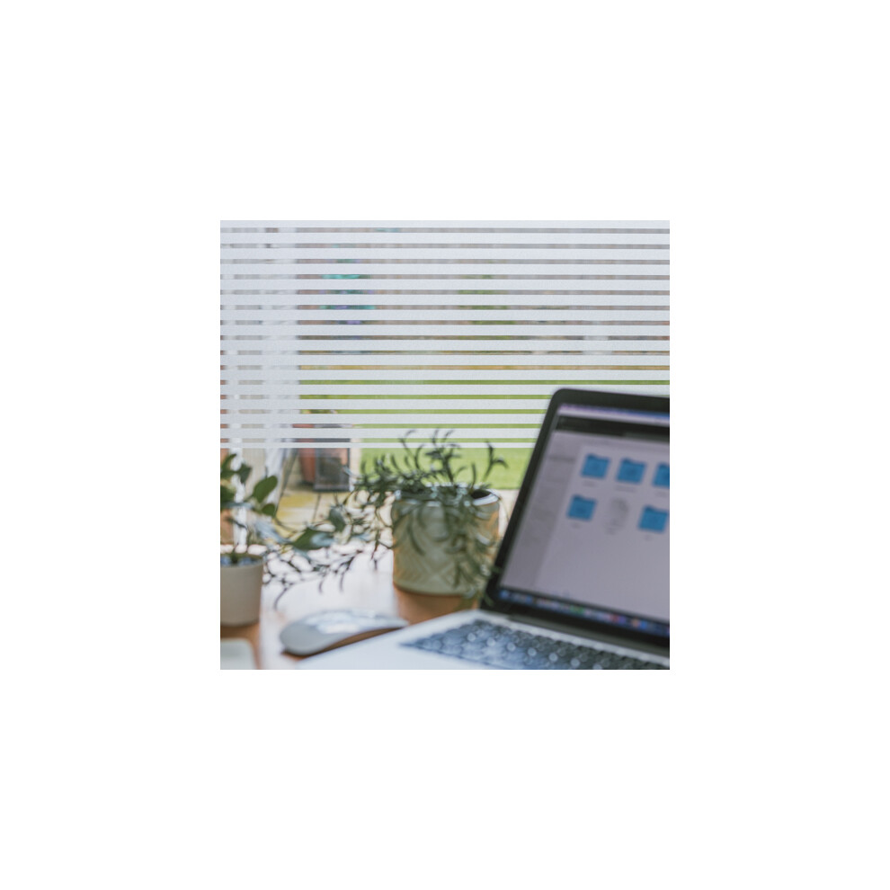 dc fix CLARITY premium static cling vinyl window privacy film