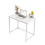 House of Home Computer Desk White Finish Sturdy Home Office Workstation 1