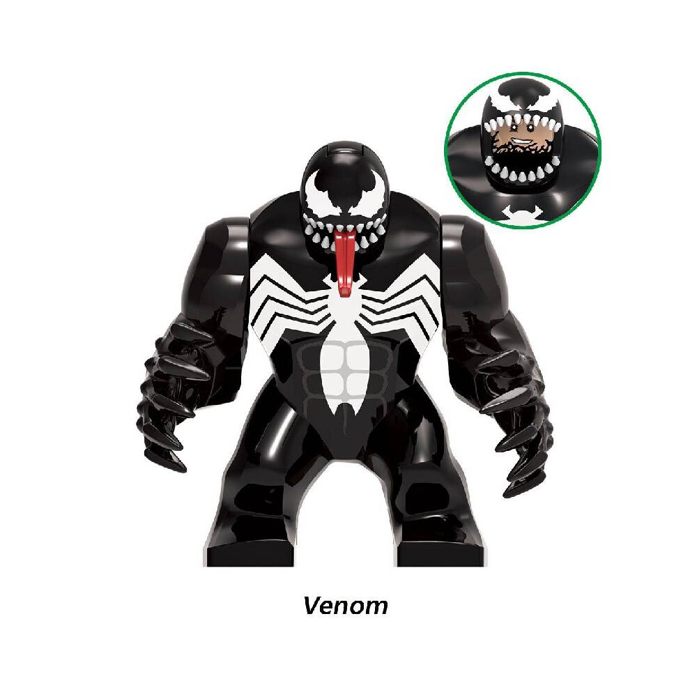 Veishet (Stylee) Venom Anti Venom Mini Toy Action Figure Fit Building Blocks