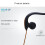 (Black) Rear Hanging Wire-controlled Bone Conduction Earphone 2