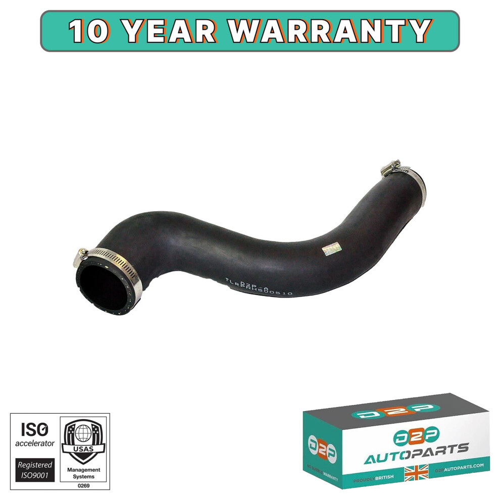 Upper Right Intercooler Hose For Range Rover L322 & Sport 3.6 Tdv8 Pnh500510 5056167408468
