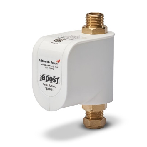 Salamander TAPBOOST Single Outlet Inline Gravity / Mains Fed Pressure Boost Pump (TAP BOOST)