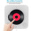 Portable Cd Player With Bluetooth, Qoosea Wall Mountable Cd Players 4