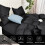 (Black , Single ) Luxury Reversible Duvet Covers Quilt Quilted Bedding Set 3