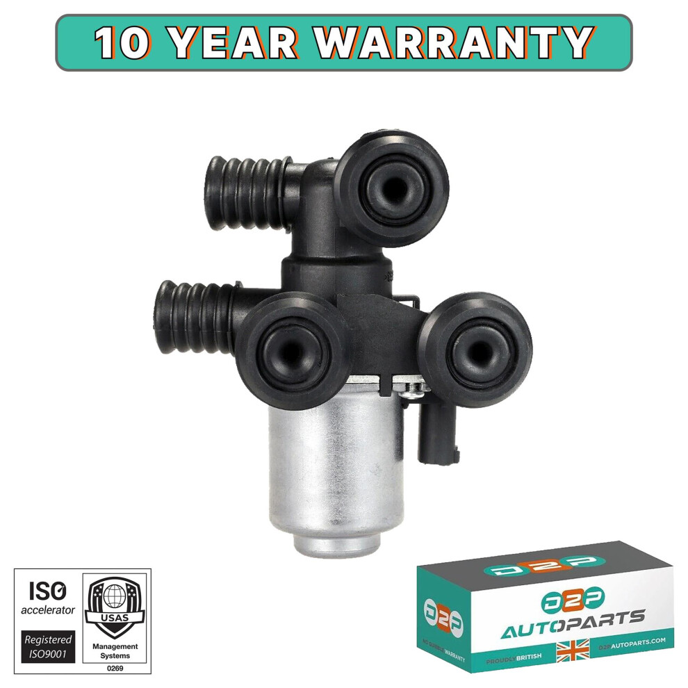 Heater Control Valve For Bmw 3 Series E46, 5 Series E39 & X3 E83 64118369805 5056167411413