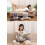 (Purple) Owl Pattern Reading Pillow Backrest Cushion 6