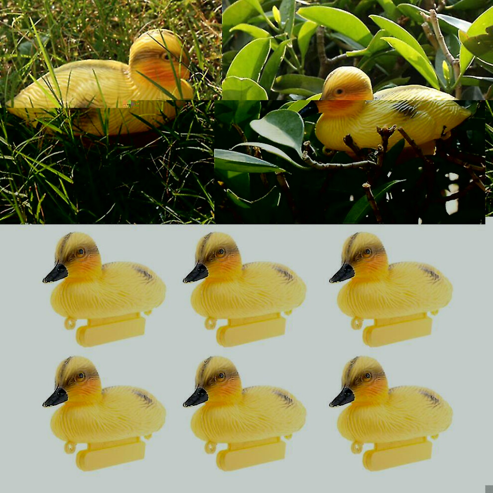 6x Life Size Floating Ducks Mallard Hunting Decoy Pond Rivers Decor