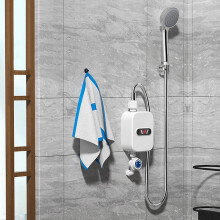 Kitchen Accessories 3000w Instant Electric Water Heater Fast Heating Mini Small Electric Kitchen Treasure Thermostatic Shower Shower Set Home Accessor