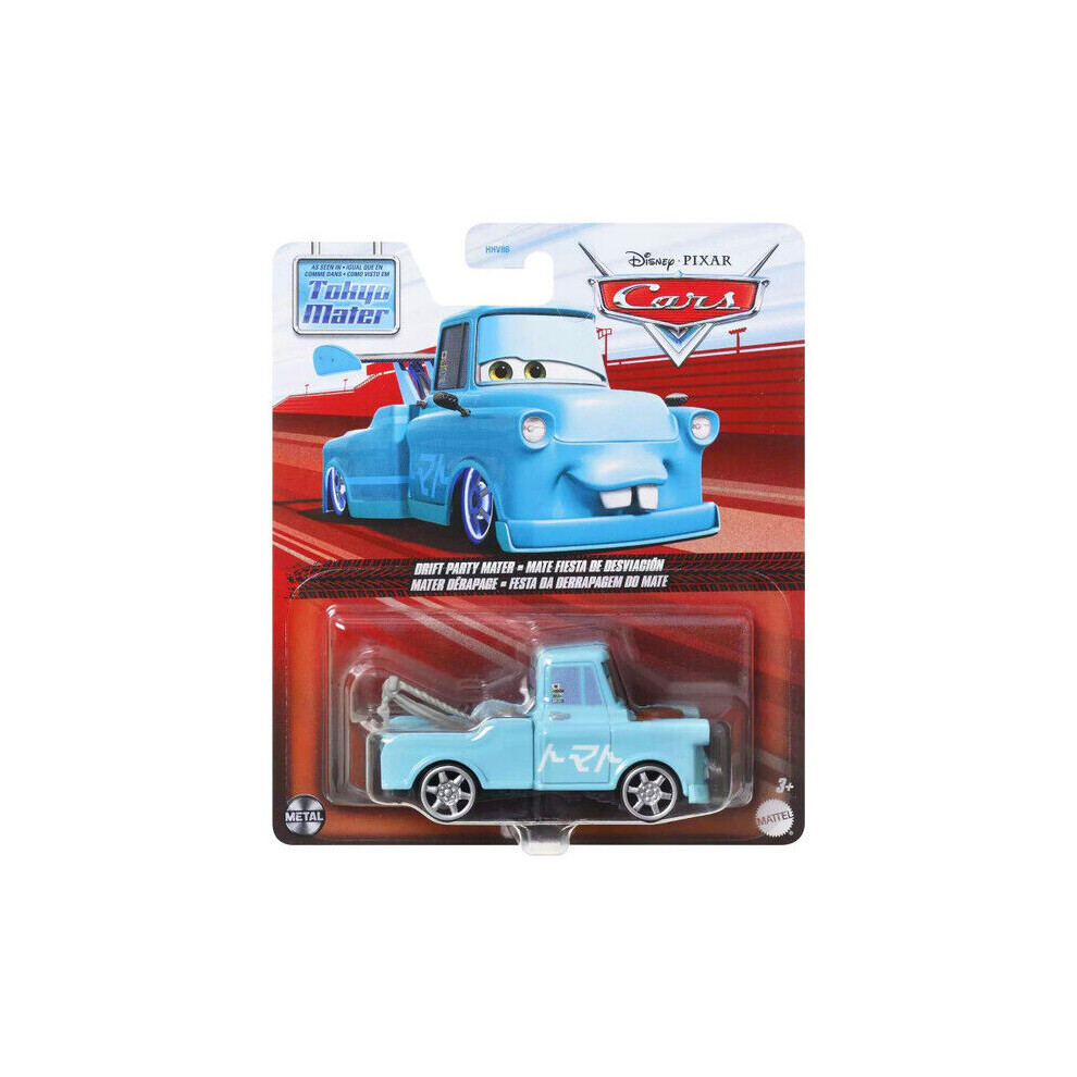 (Drift Party Mater) Disney Pixar Cars Series 2 Die-Cast Vehicles 1:55