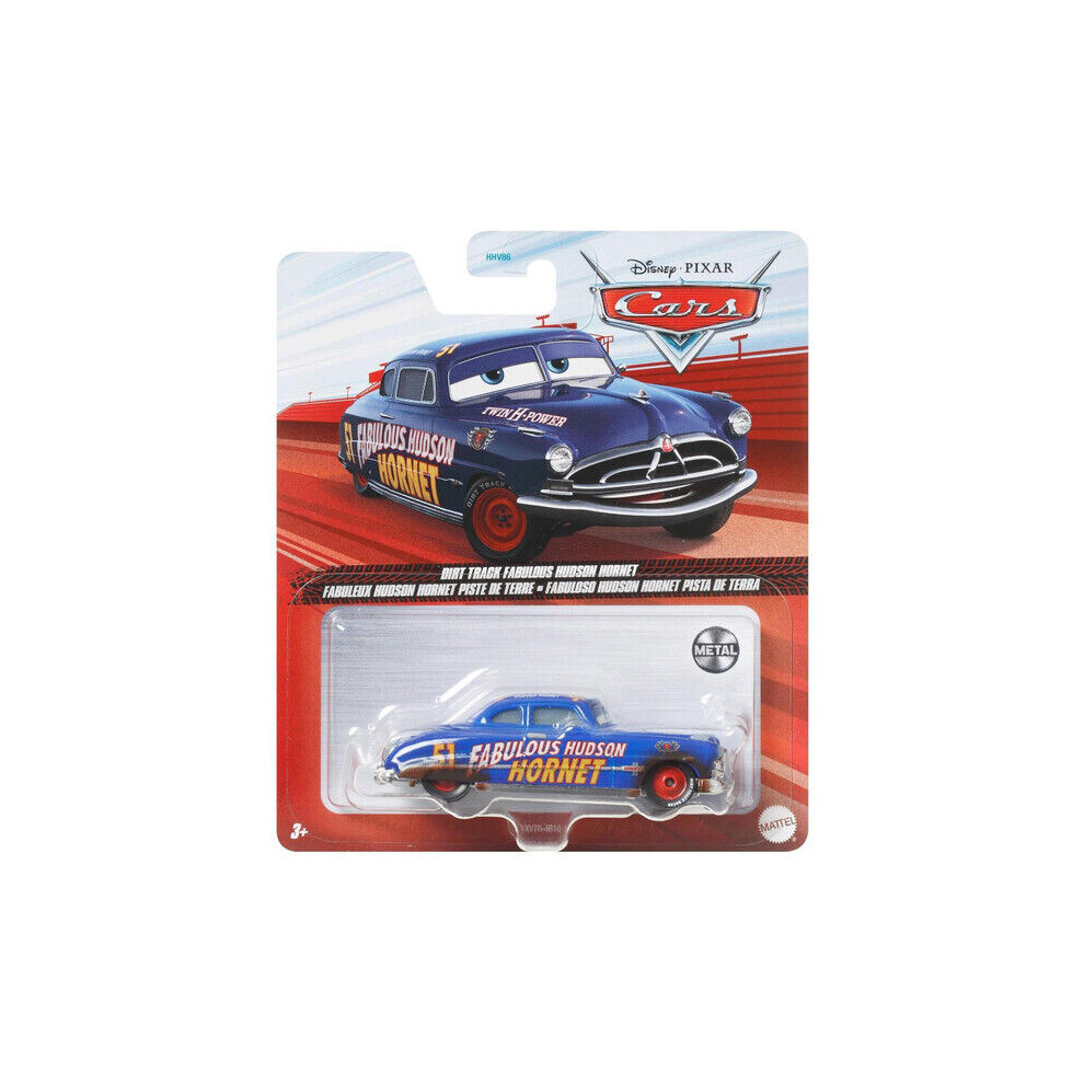 (Dirt Track Fabulous Hudson Hornet) Disney Pixar Cars Series 2 Die-Cast Vehicles 1:55