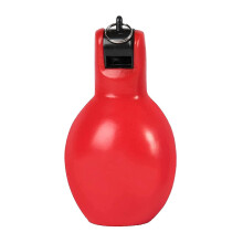 (Red) Outdoor Squeeze Whistle, Professional, Portable Loud Sound ,handheld Sports Whistle For Teachers Camping Emergency Basketball