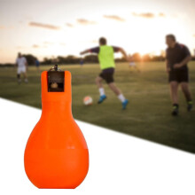(Orange) Outdoor Squeeze Whistle, Professional, Portable Loud Sound ,handheld Sports Whistle For Teachers Camping Emergency Basketball