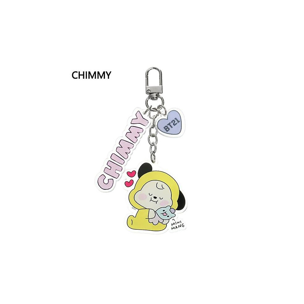Bts Keychain Bt21 Keychain Chimmy Chimmy Not,Specified