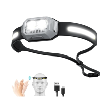 Headlamp Flashlight, 1000 Lumen Ultra-Light LED Rechargeable Headlight with 4 Modes and White Red Green Light, Waterproof Head Light(Black)