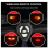 Remote Control Helmet Light USB Rechargeable Remote Helmet Light Waterproof Bicycle Helmet Warning Light(Black) 6
