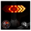 Remote Control Helmet Light USB Rechargeable Remote Helmet Light Waterproof Bicycle Helmet Warning Light(Black) 8