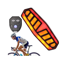 Rear Light | Bike Rear Tail Light | USB Rechargeable Bike Bright Light Daylight Visible LED Rear Easy Install(Black)