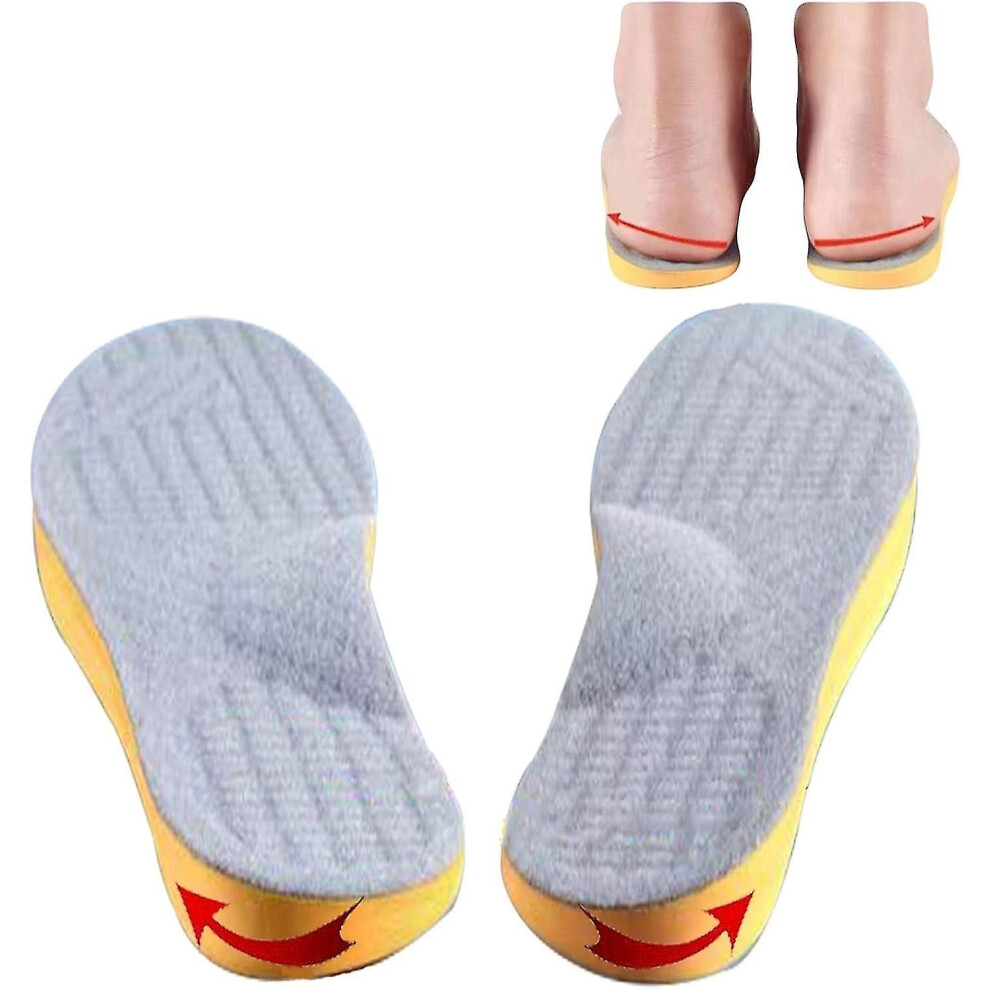 (215-220cm) Supination Insoles For Over Supination High Arch Support, Orthotic Inserts For Men Women, Corrective Foot Supports For Supination Relief