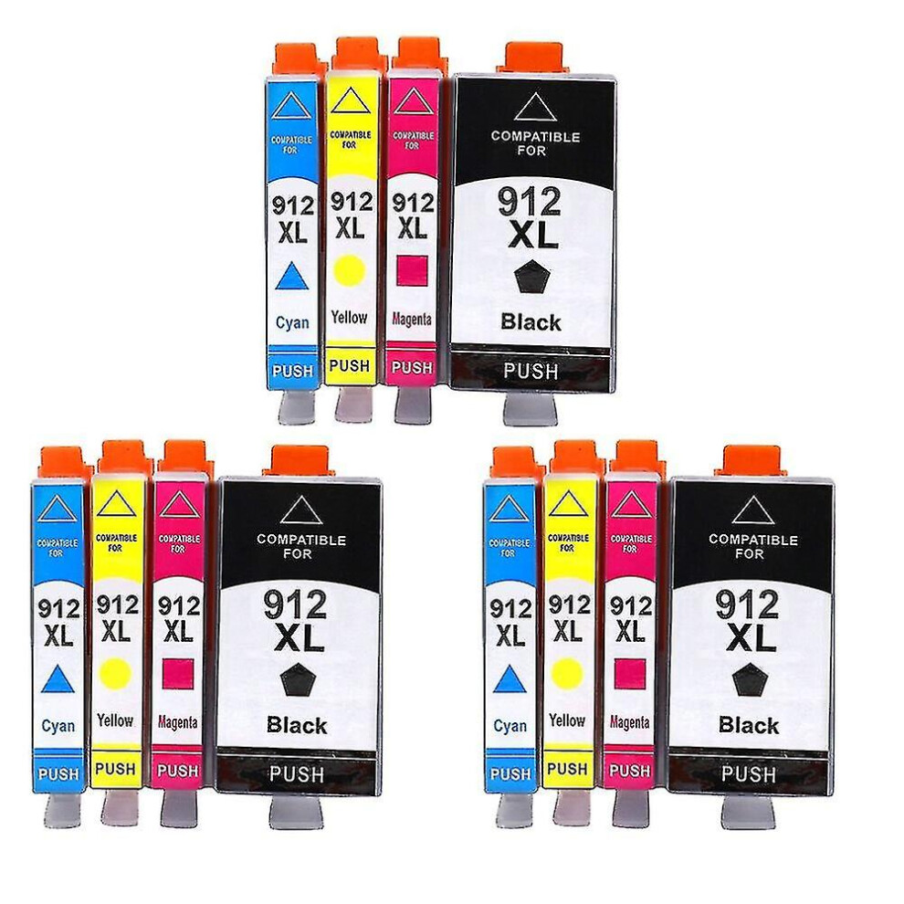 (Photo ) For Hp 912XL Ink Cartridge For Hp 912 Officejet Pro8010 8012 8013 8014 8015 8017 8018 8020 8022 8023 Grey