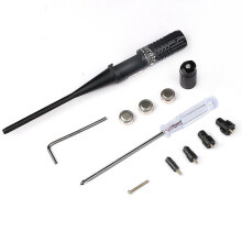 1 Set Adjustable Adapters Rifles Red Laser Bore Sighter Collimator Kit With Box Carry Laser