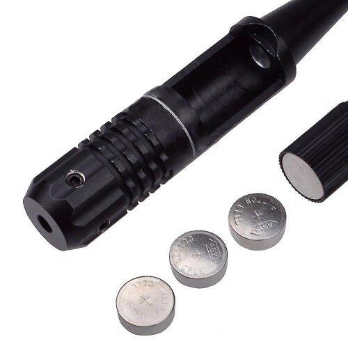 1 Set Adjustable Adapters Rifles Red Laser Bore Sighter Collimator Kit With Box Carry Laser 2