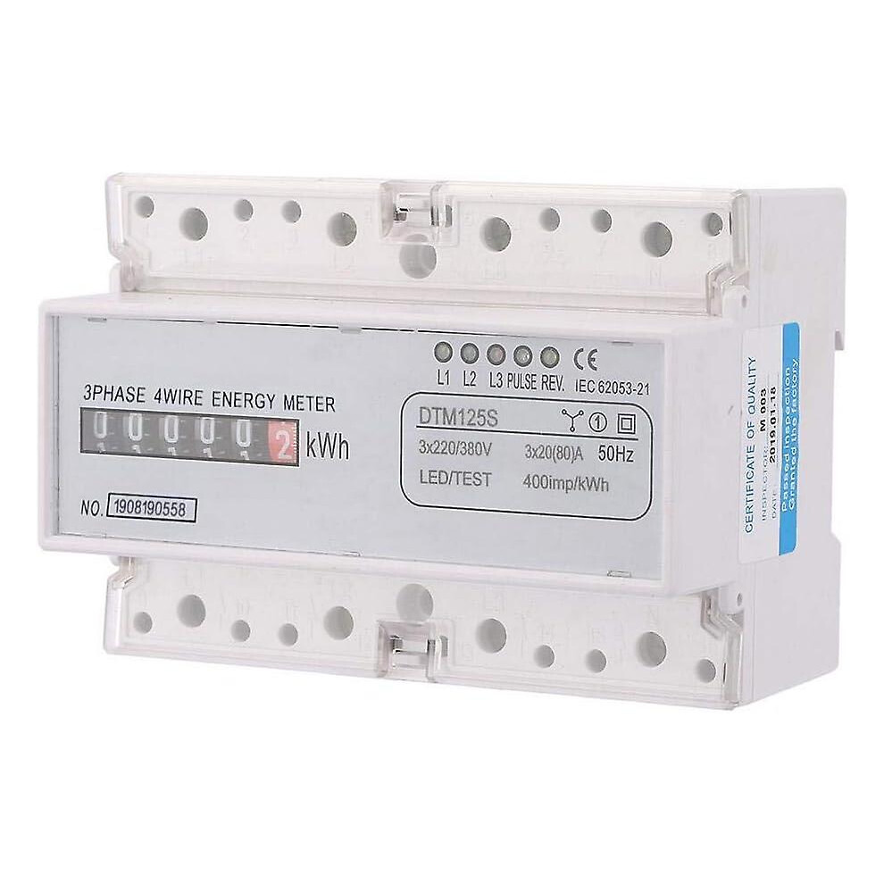 Power Consumption Digital Electricity Meter - Three Phase Kwh Meter, 220/380v, 2080a
