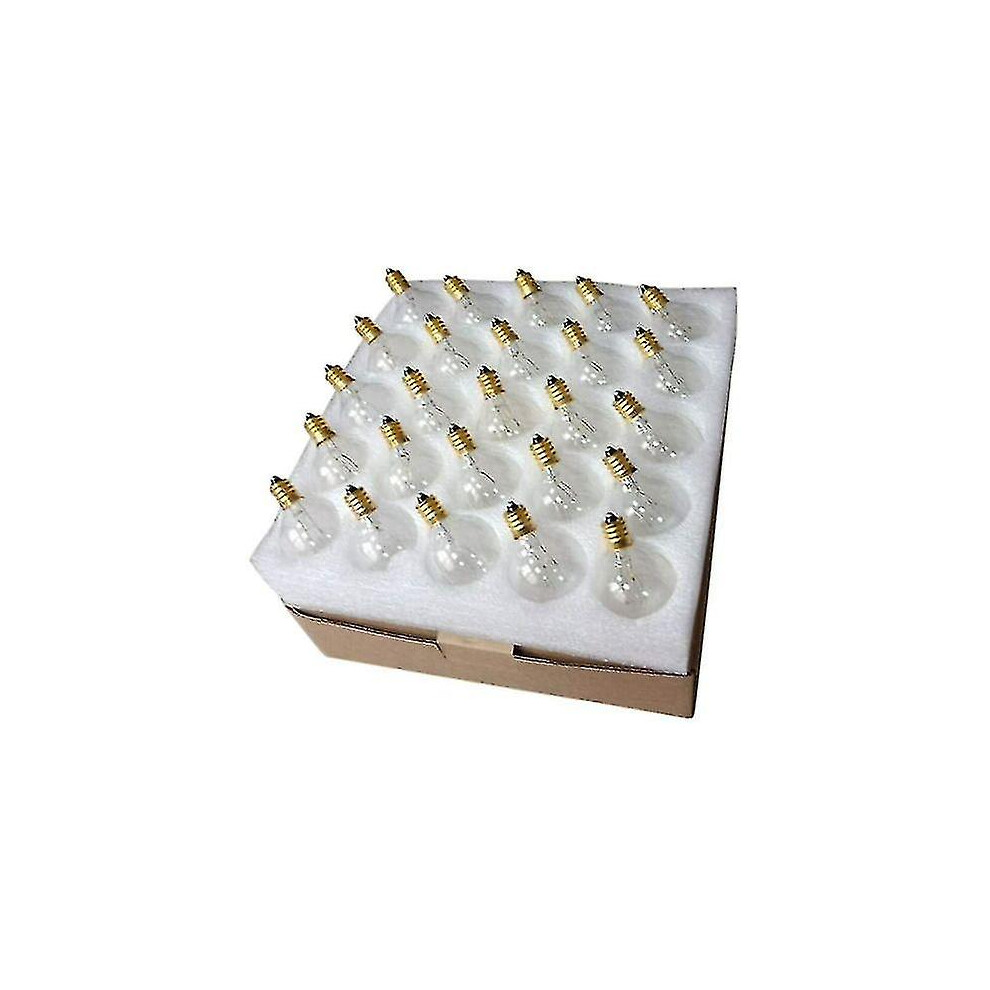 25x G40 Replacement Bulb E12 7w For String Lights