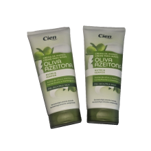 Cien Care Hands Cream Natural Olive Oil and Butter 2 x 100 ml Pack