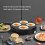 1200w Pancake Maker Multifunction Round Griddle Pancake Machine For Home Breakfast Cooking Eu Plug 220v 2