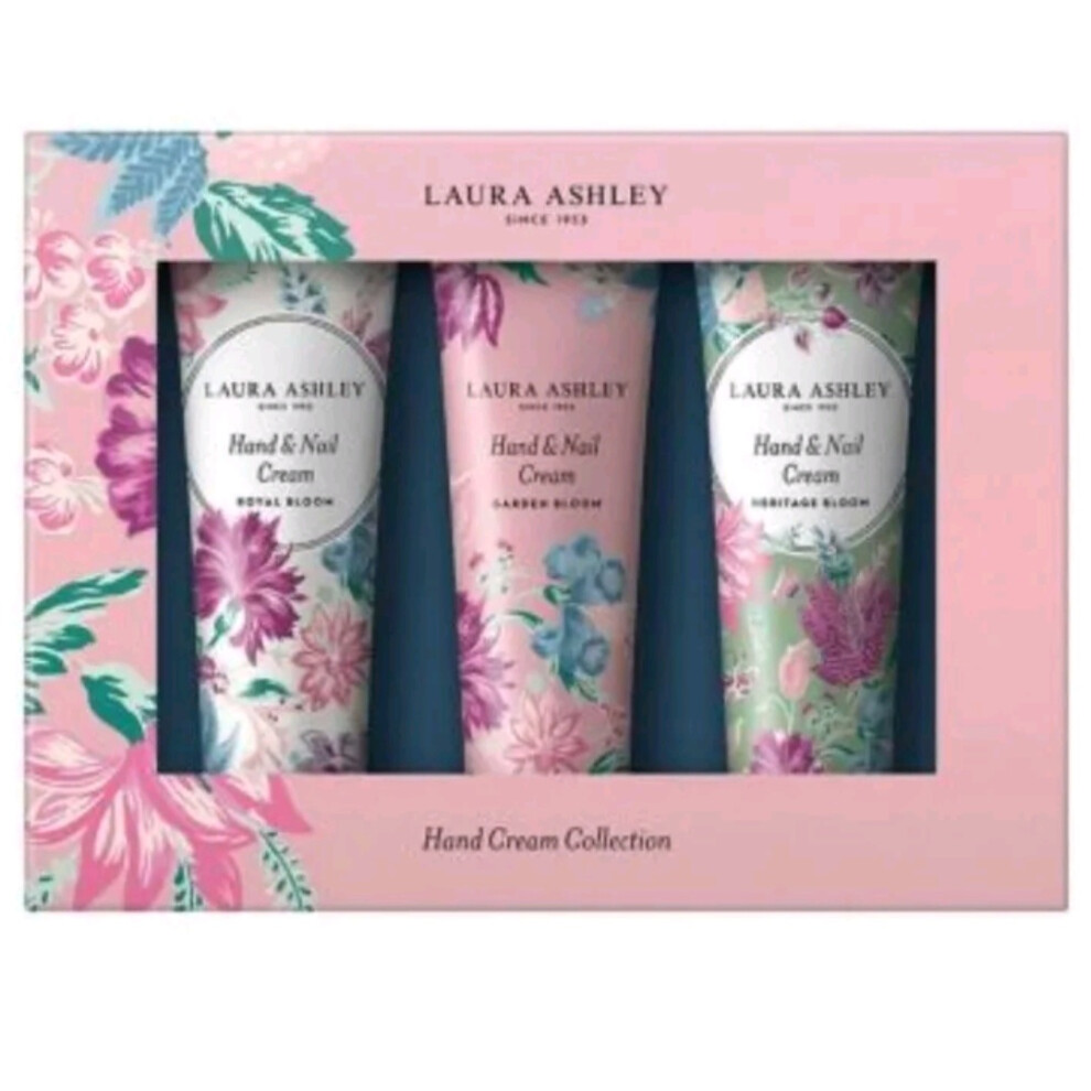 Laura Ashley Hand And Nail Cream Collection - 3 x 50 ml