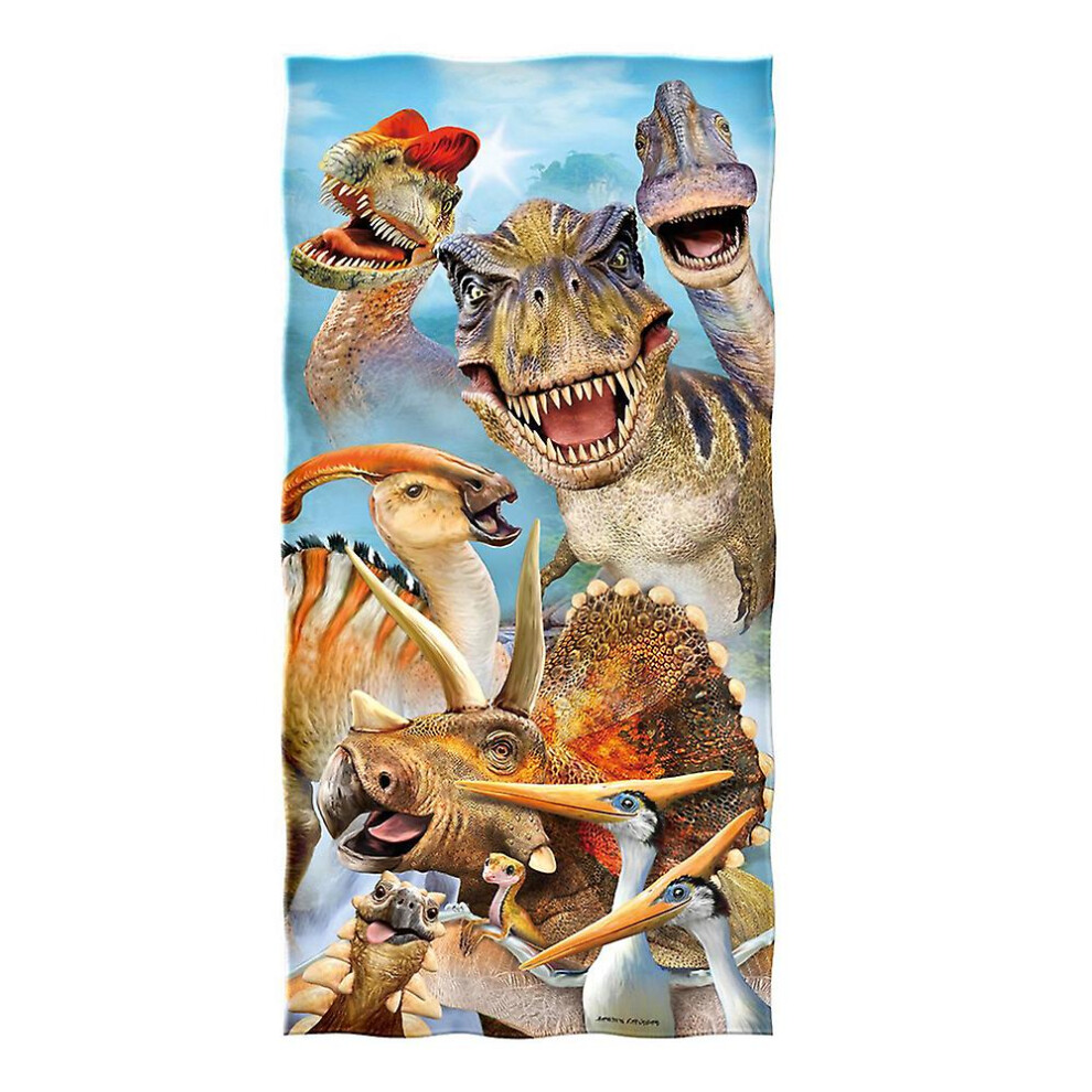 (dinosaur) Funny Cat And Dog Beach Towel,75*150cm Pool Towel Super Soft Cat And Dog Towel For Pet Lovers-image-OPC-PDSQFDX-NEW